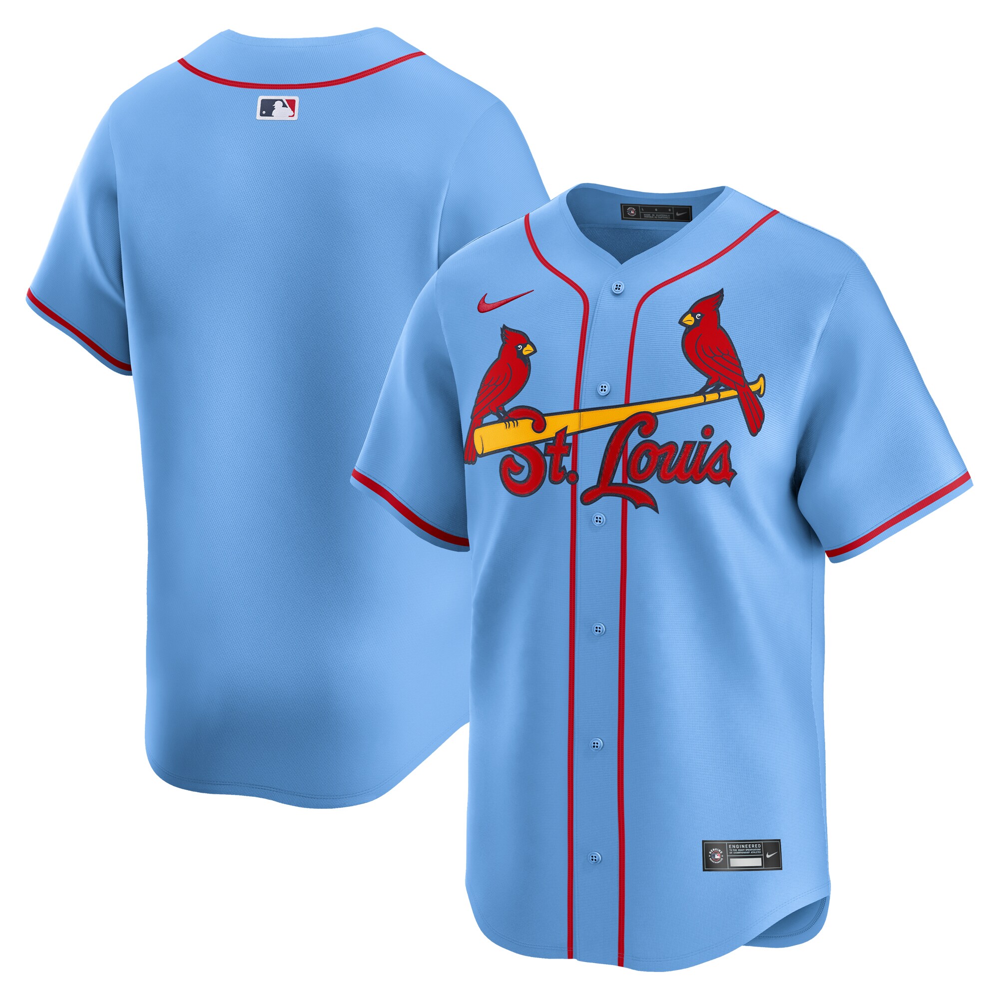 St. Louis Cardinals Alternate Limited Jersey\u00c2\u00a0\u00e2\u20ac\u201c Light Blue