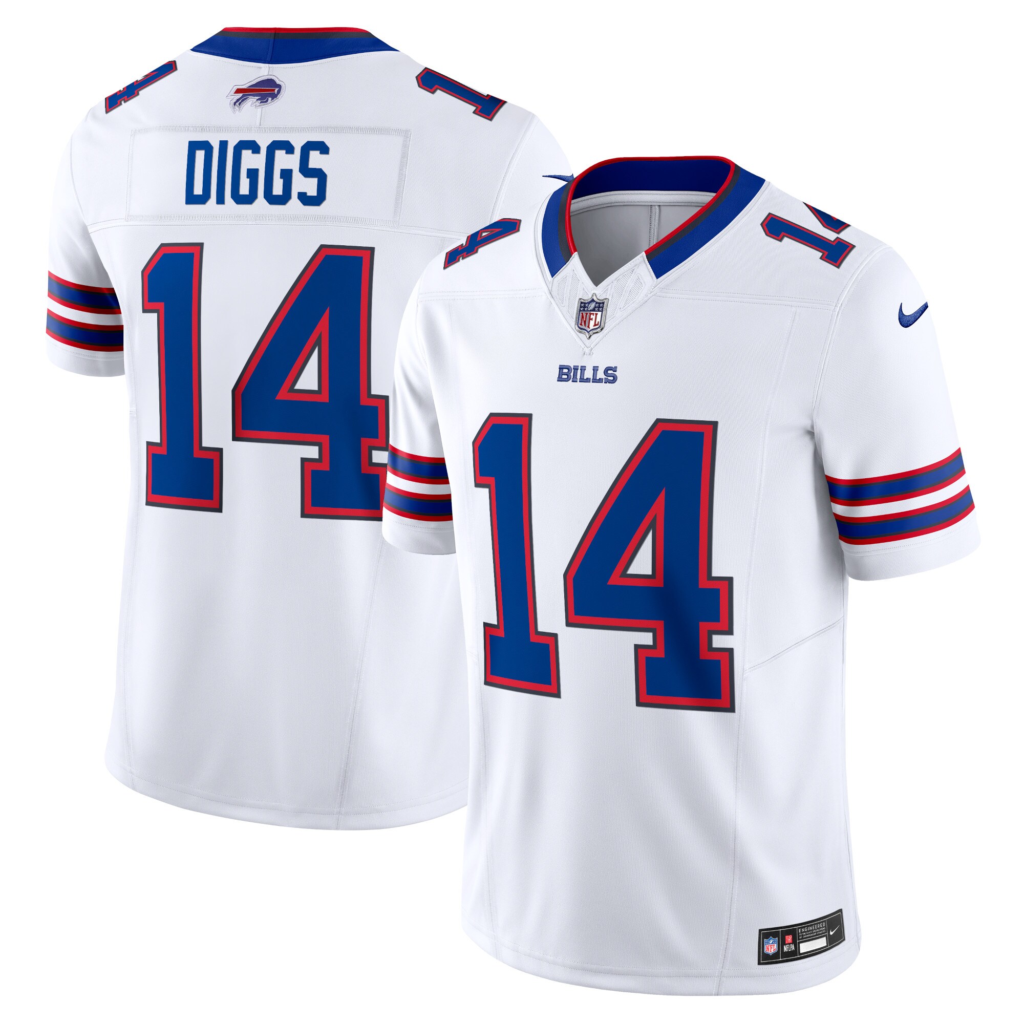 Stefon Diggs Buffalo Bills Vapor F.U.S.E. Limited Jersey - White