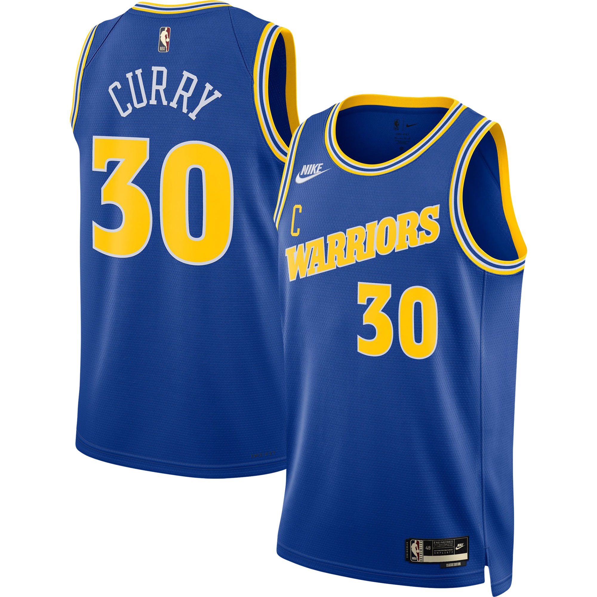 Stephen Curry Golden State Warriors Swingman Jersey - Classic Edition - Blue
