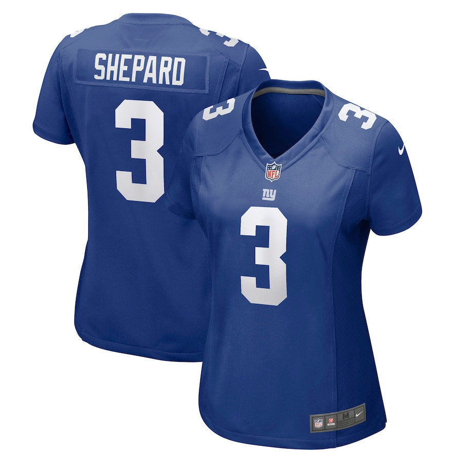 Sterling Shepard 3 New York Giants Women Game Jersey - Royal