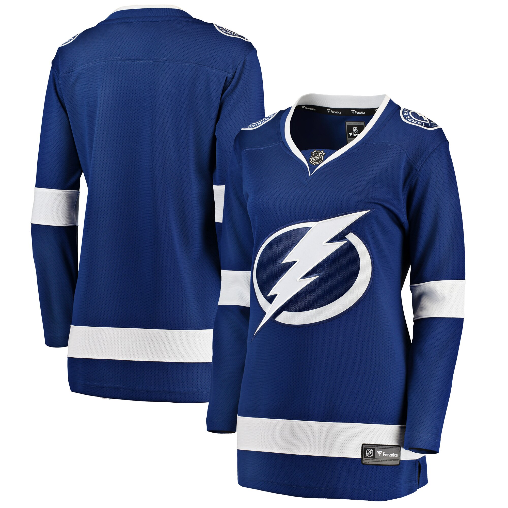 Tampa Bay Lightning Fanatics Women's Breakaway Home Jersey - Blue