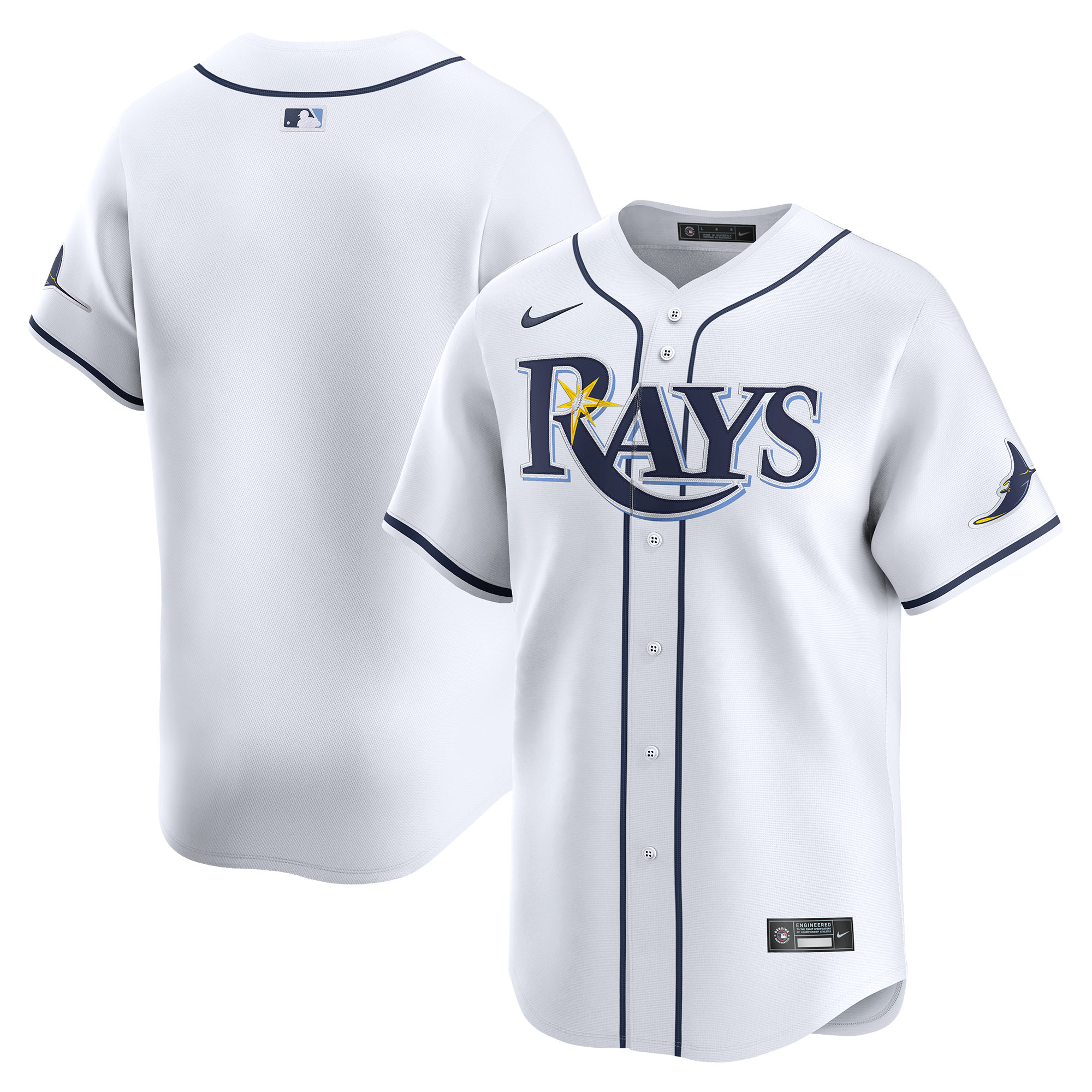 Tampa Bay Rays Home Limited Jersey - White