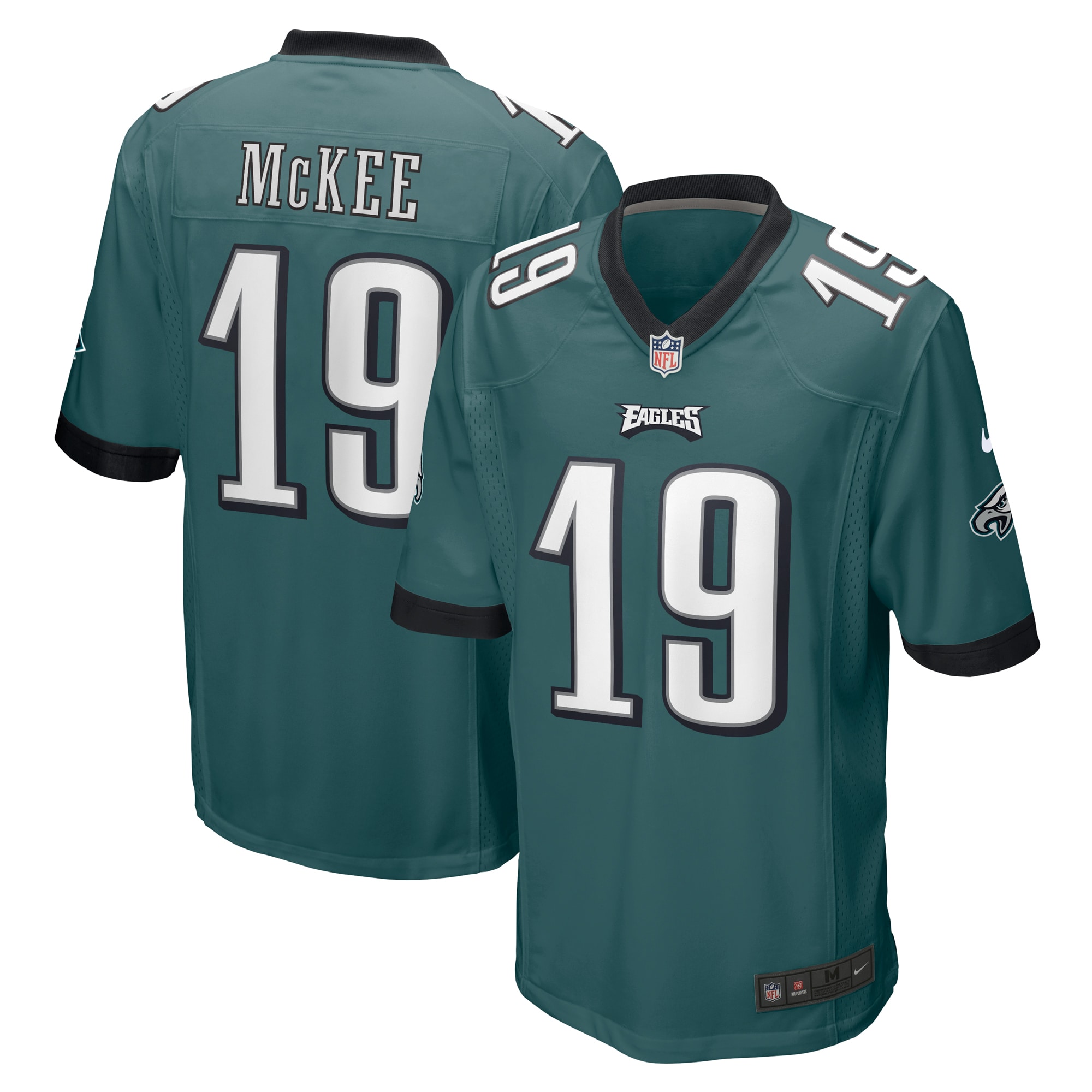 Tanner McKee Philadelphia Eagles Team Game Jersey - Midnight Green