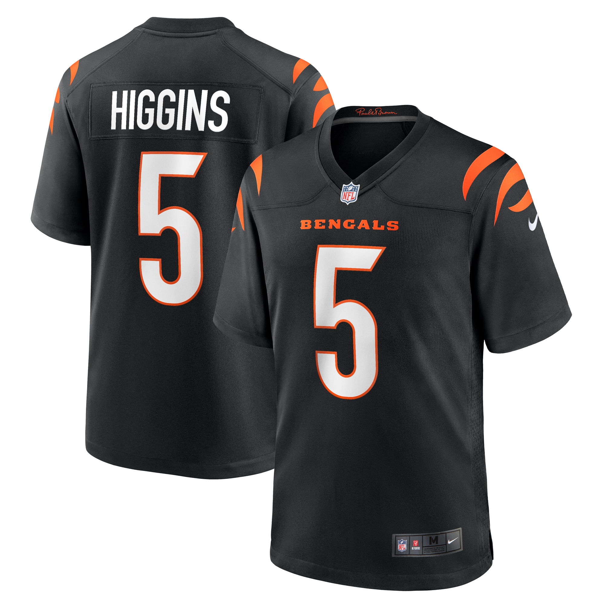 Tee Higgins Cincinnati Bengals Game Player Jersey - Black