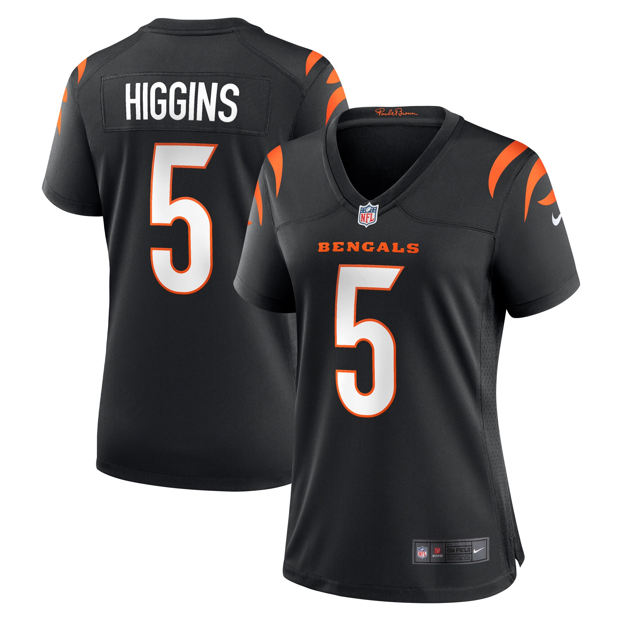 Tee Higgins Cincinnati Bengals Women's Game Player Jersey - Black