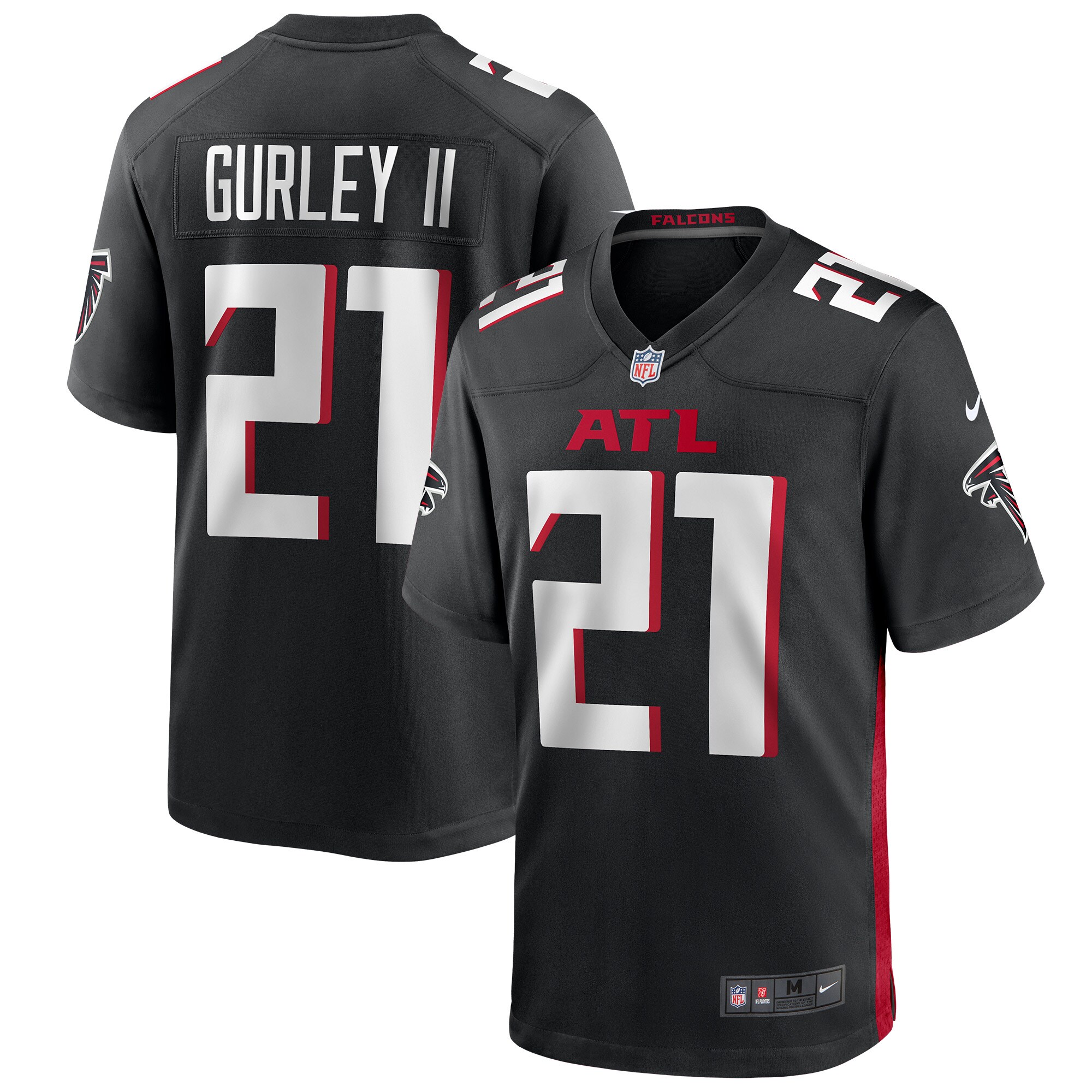 Todd Gurley II Atlanta Falcons Game Player Jersey - Black