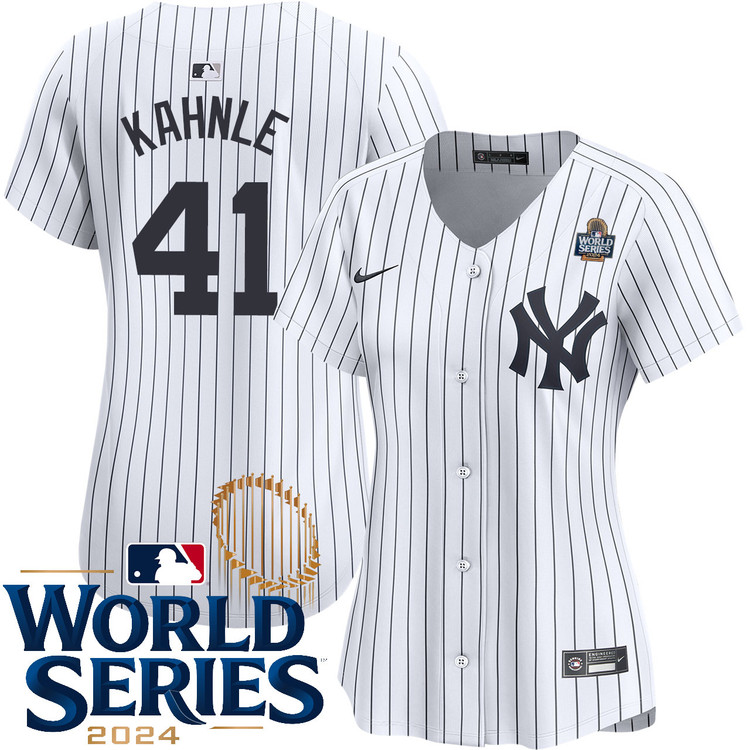 Tommy Kahnle New York Yankees Women's Home Limited World Series Jersey