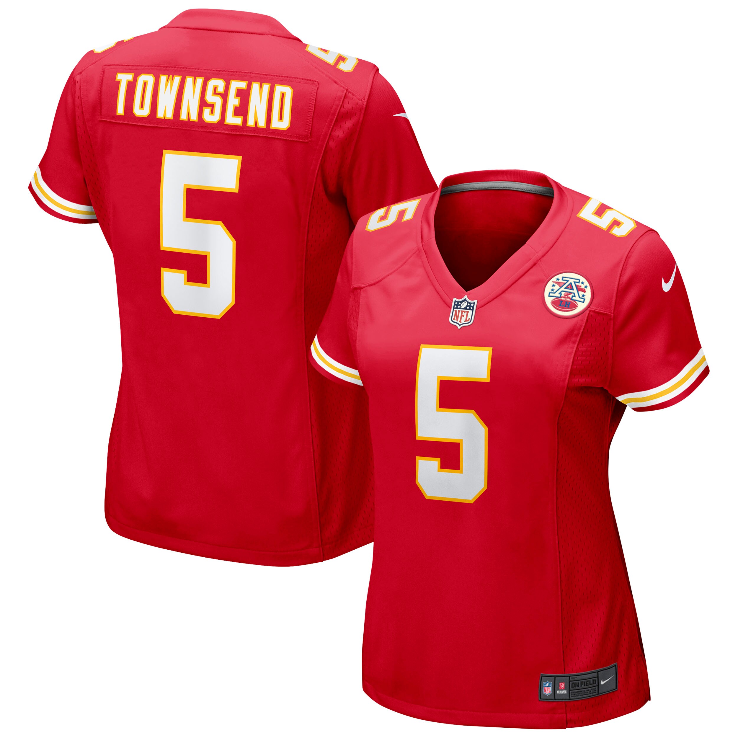 Tommy Townsend Kansas City Chiefs Women's Game Jersey - Red