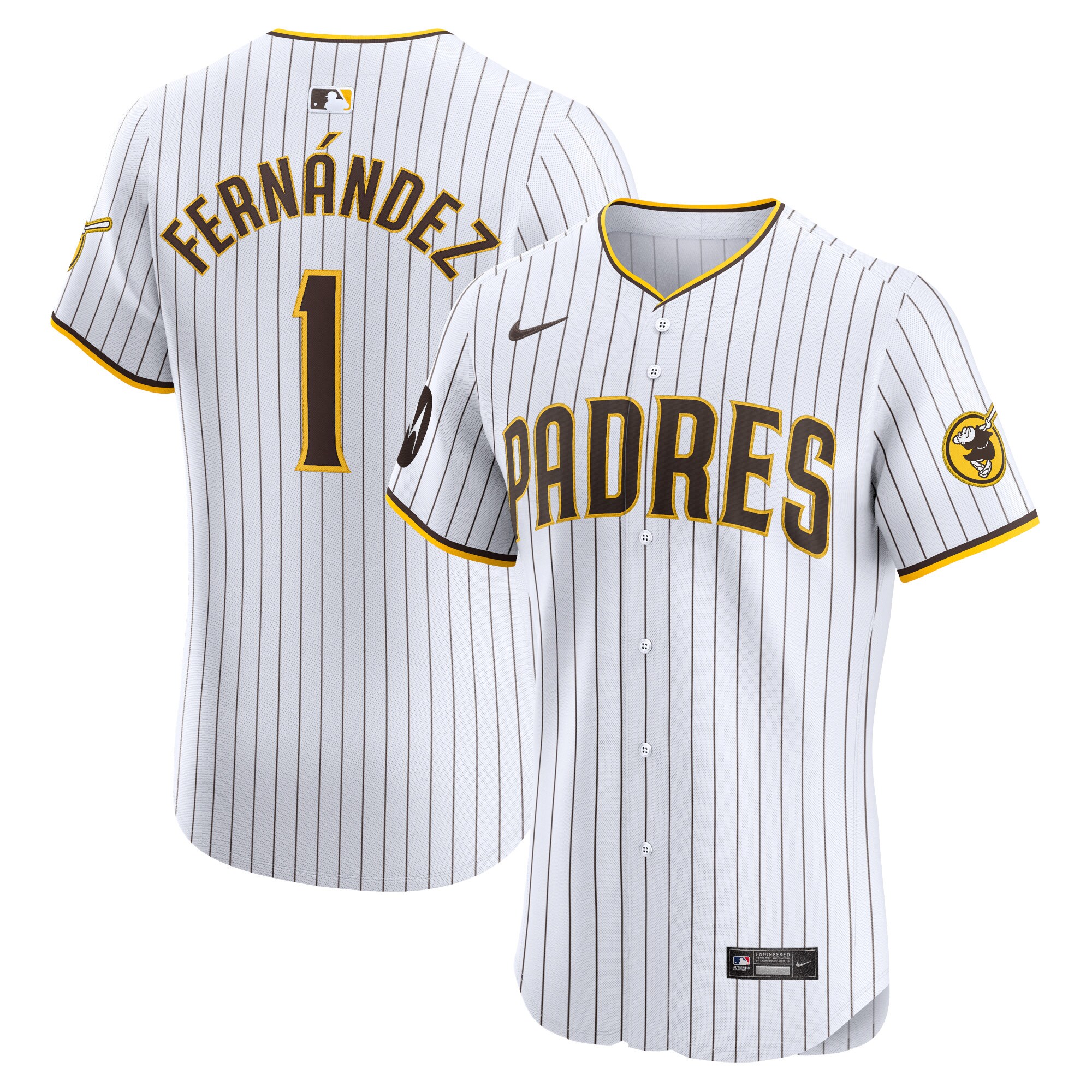 Tony Fern\u00c3\u00a1ndez San Diego Padres Home Elite Player Jersey - White