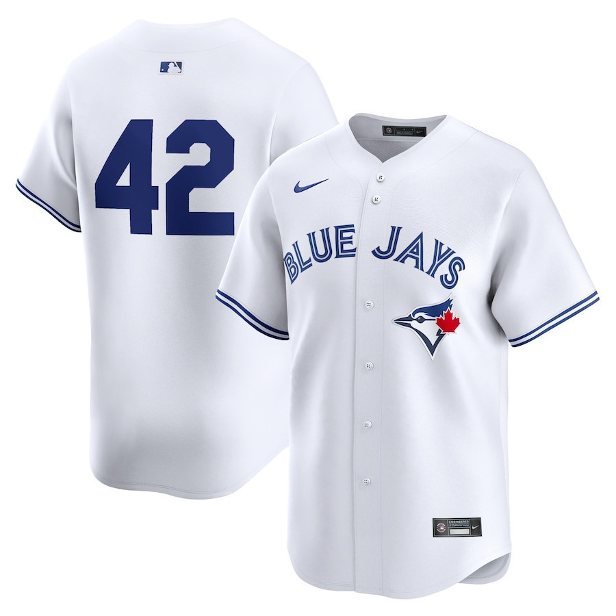 Toronto Blue Jays 2024 Jackie Robinson Day Home Men Limited Jersey - White
