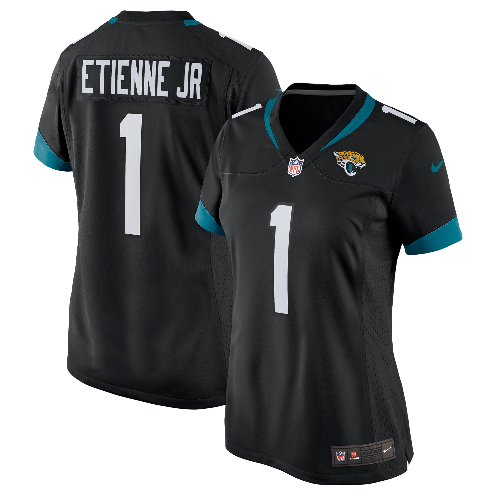 Travis Etienne Jacksonville Jaguars Women's Game Jersey - Black