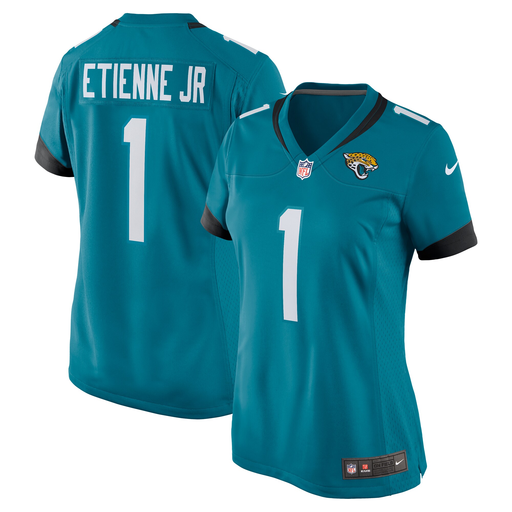 Travis Etienne Jacksonville Jaguars Women's Game Jersey - Teal