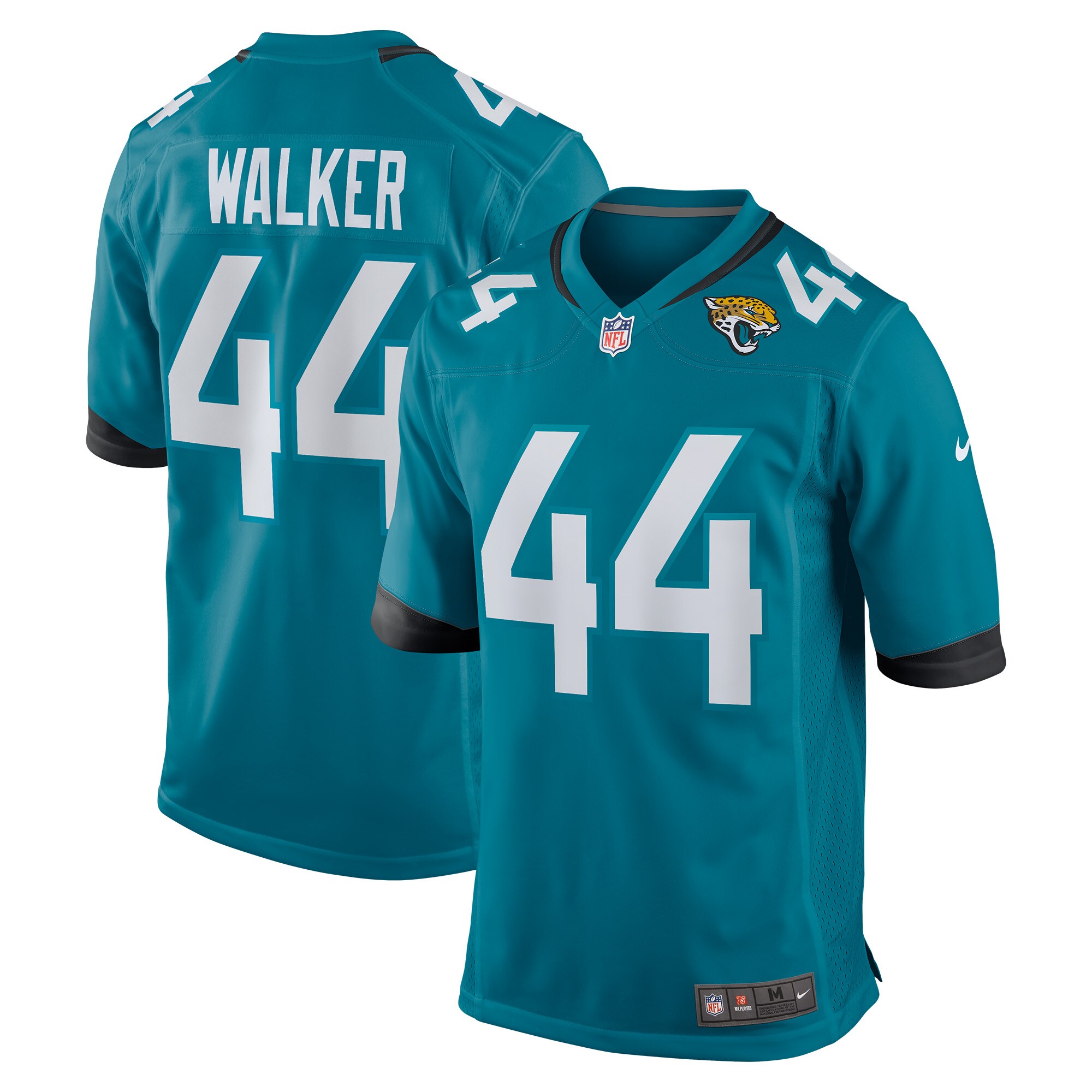 Travon Walker Jacksonville Jaguars Player Game Jersey - Teal