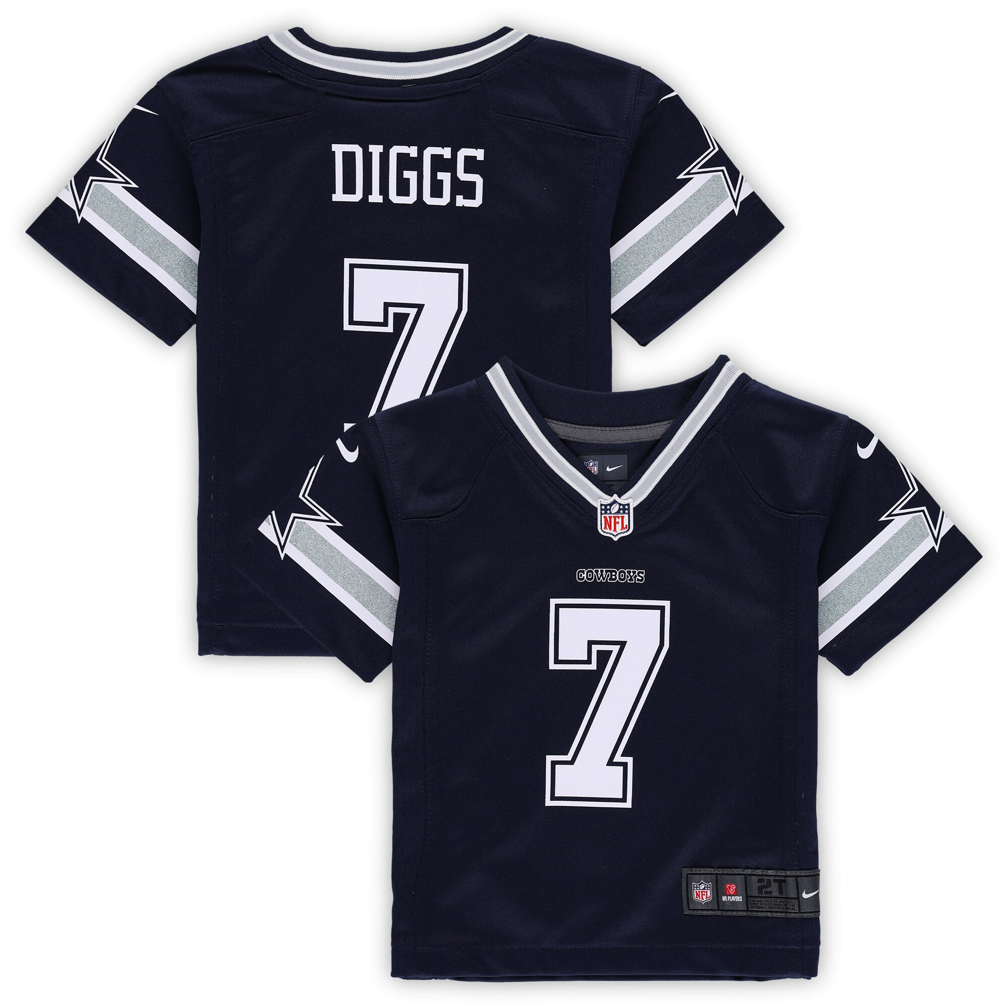 Trevon Diggs Dallas Cowboys Toddler Game Jersey - Navy