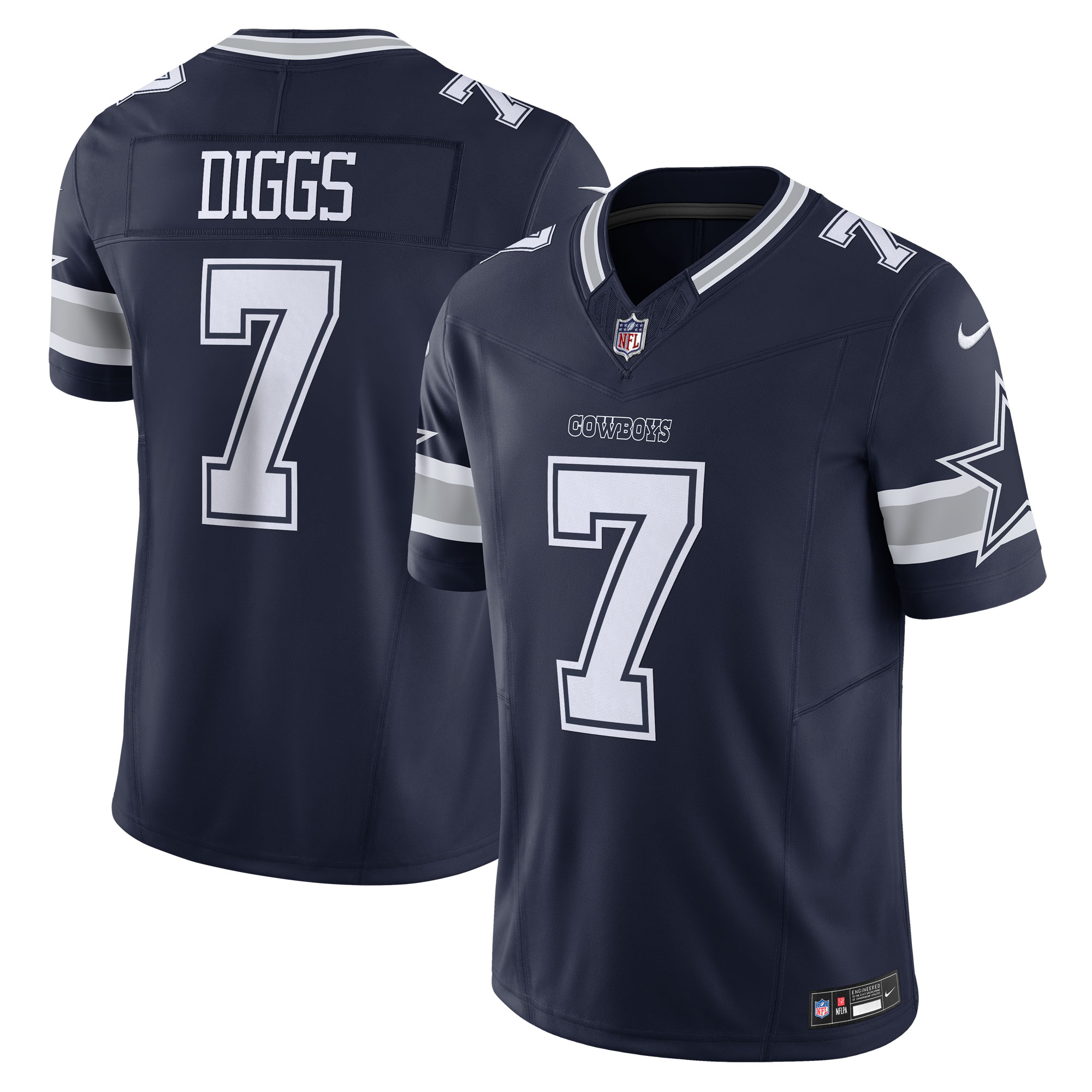 Trevon Diggs Dallas Cowboys Vapor F.U.S.E. Limited Jersey - Navy