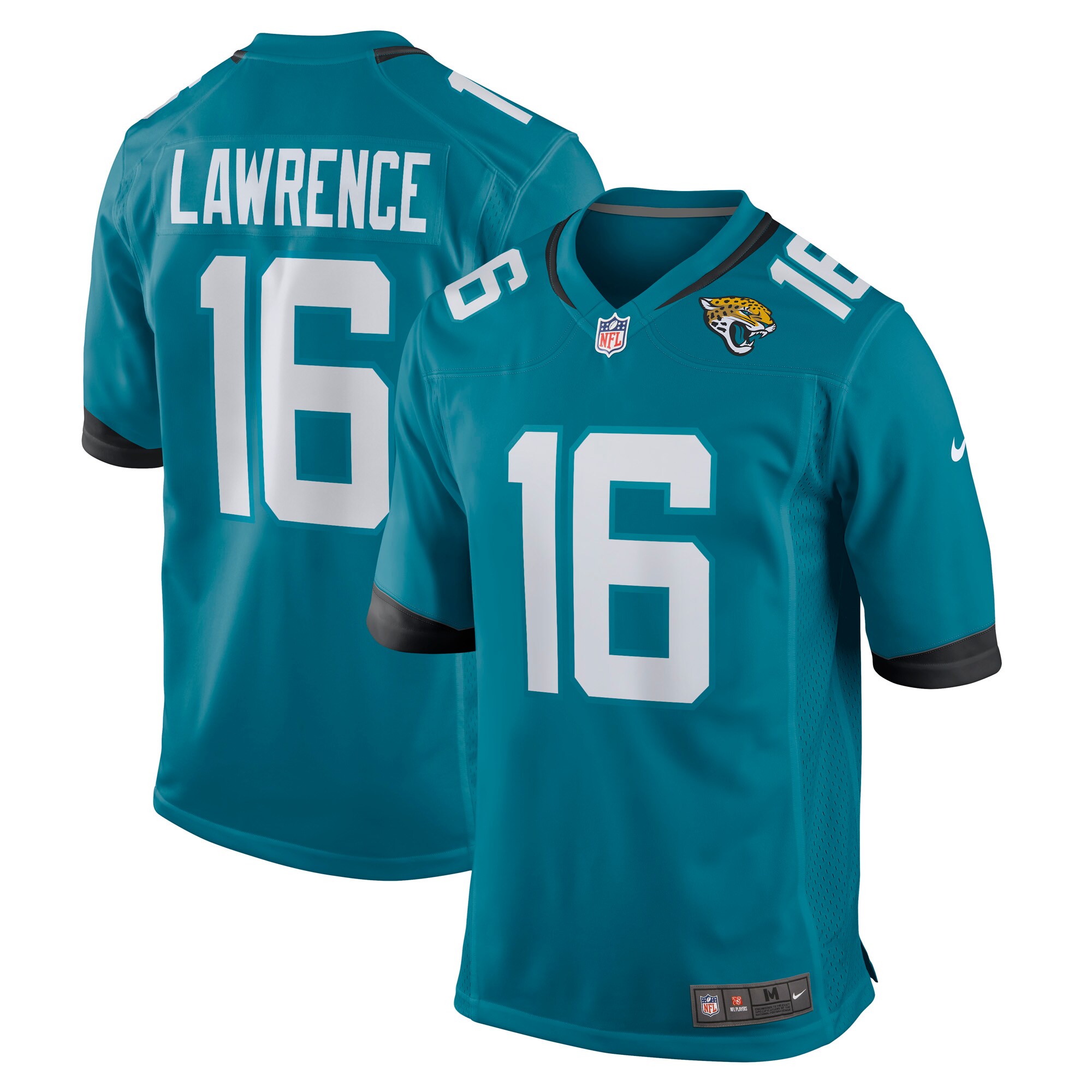 Trevor Lawrence Jacksonville Jaguars 2021 NFL Draft First Round Pick Game Jersey - Teal