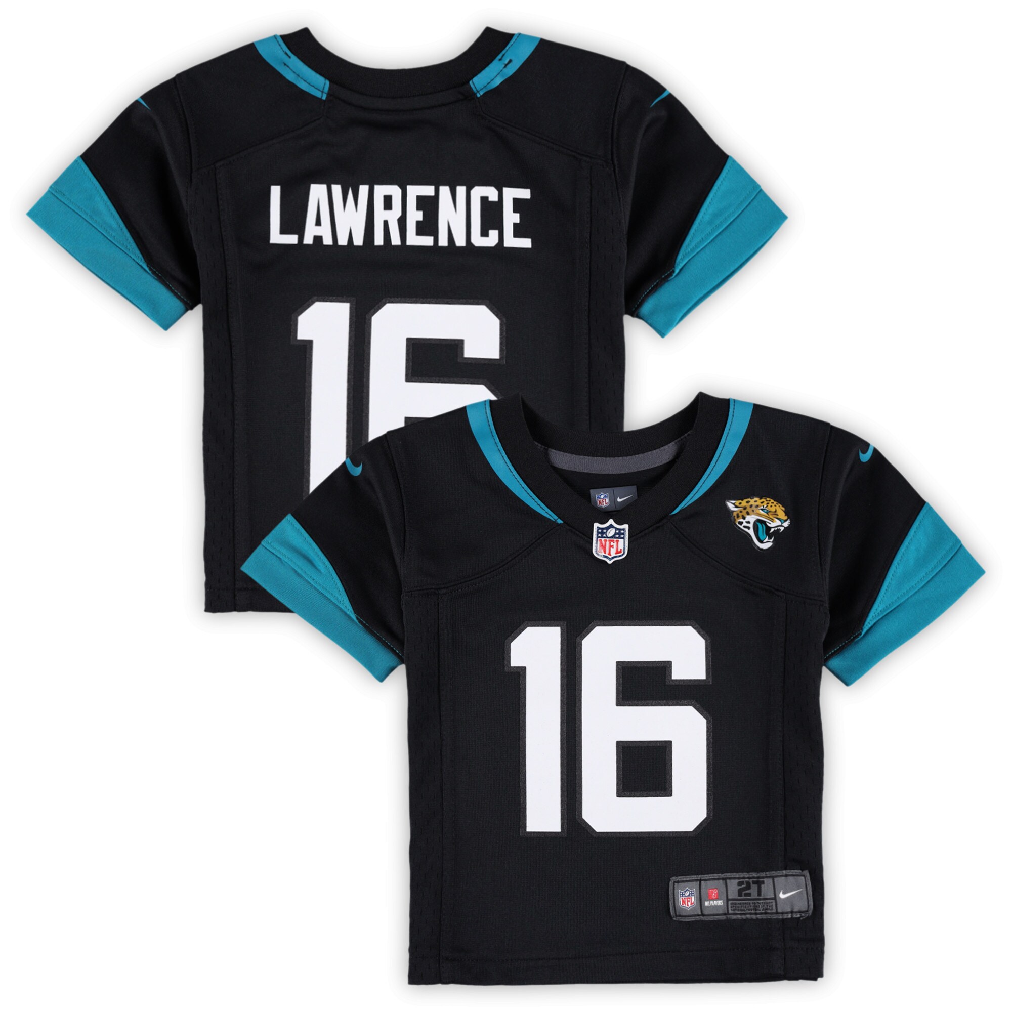 Trevor Lawrence Jacksonville Jaguars Toddler Game Jersey - Black