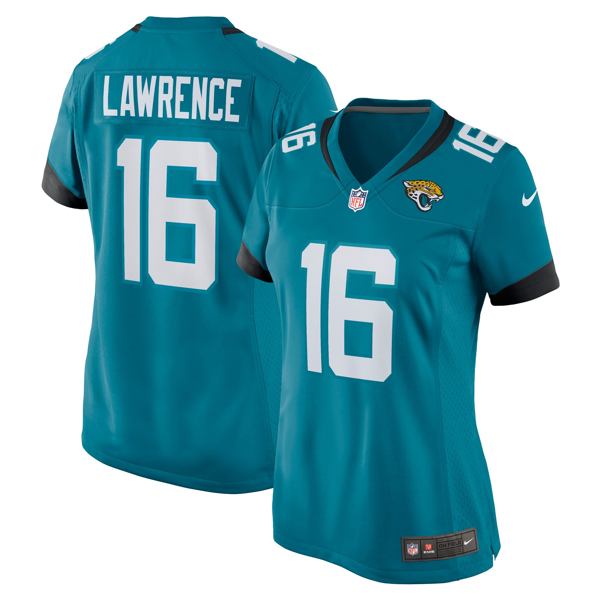 Trevor Lawrence Jacksonville Jaguars Women's Game Jersey - Teal