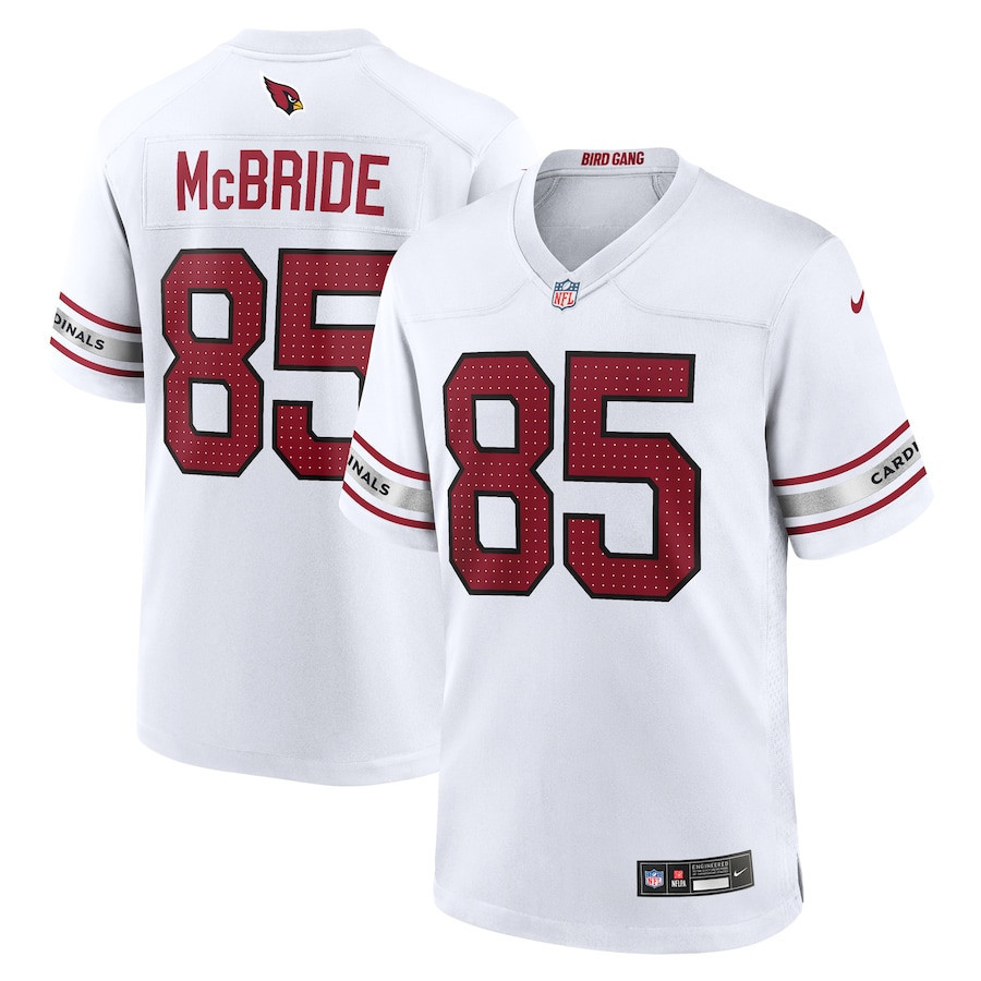 Trey McBride 85 Arizona Cardinals Game MenJersey - White