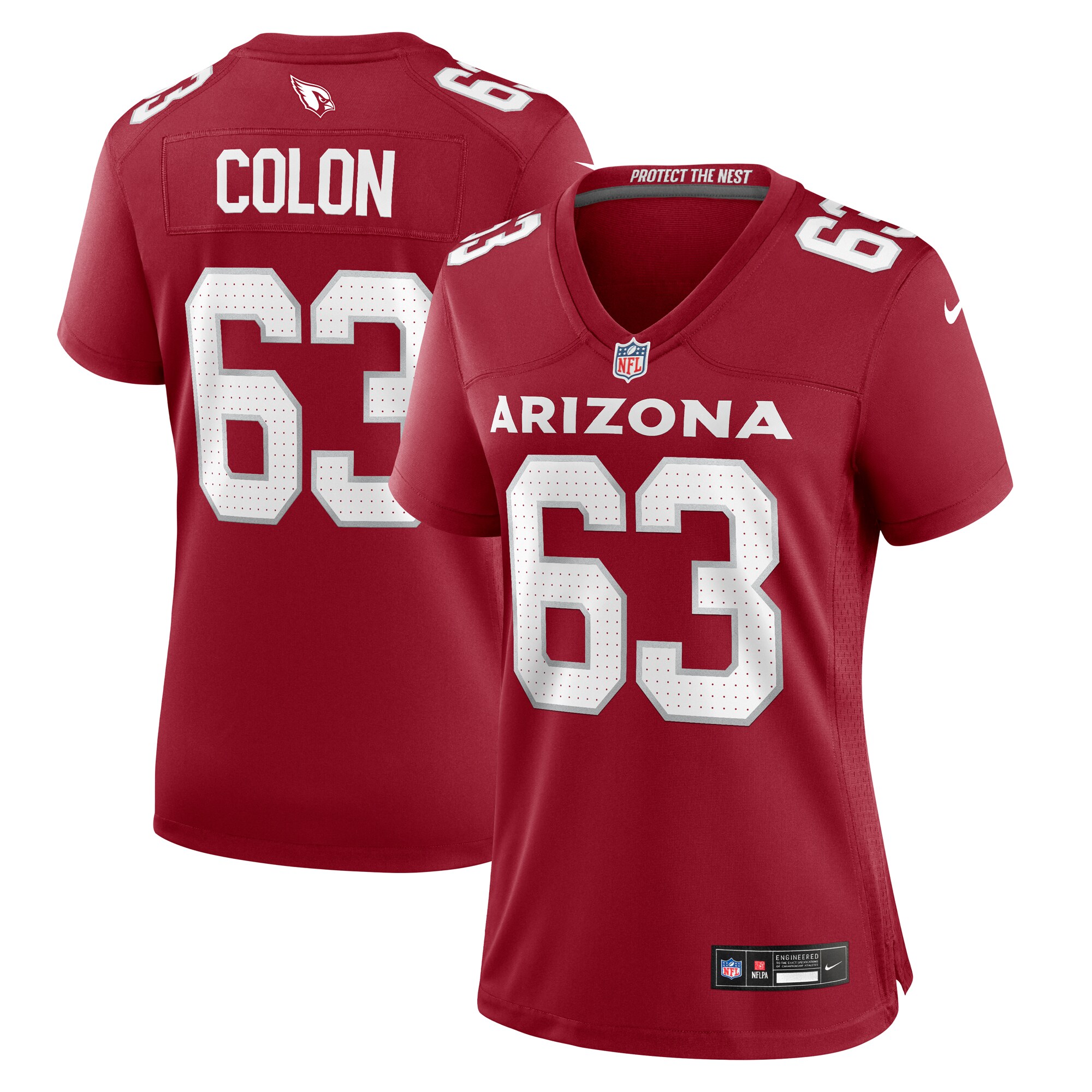 Trystan Colon Arizona Cardinals Women's Team Game Jersey - Cardinal