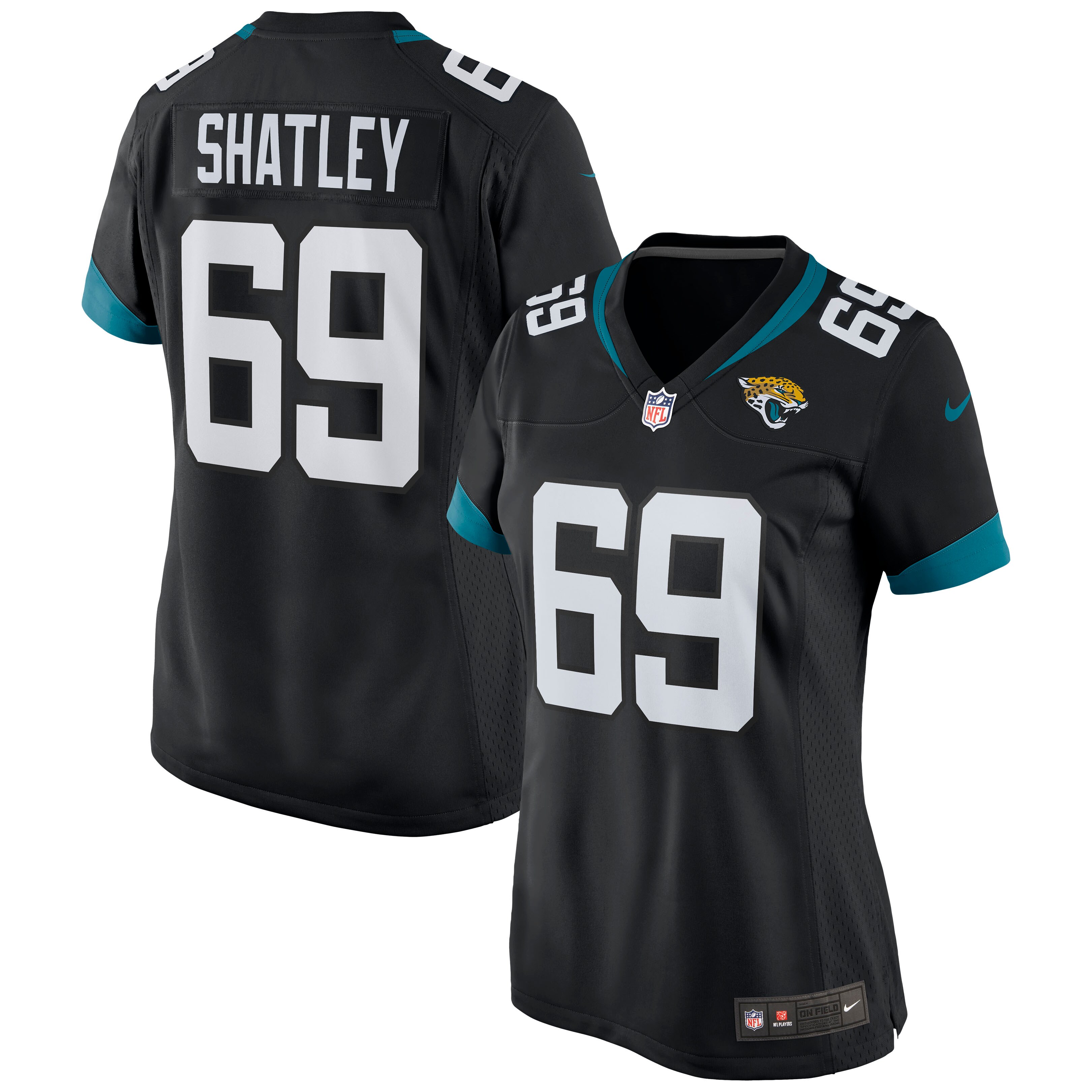 Tyler Shatley Jacksonville Jaguars Women's Game Jersey - Black