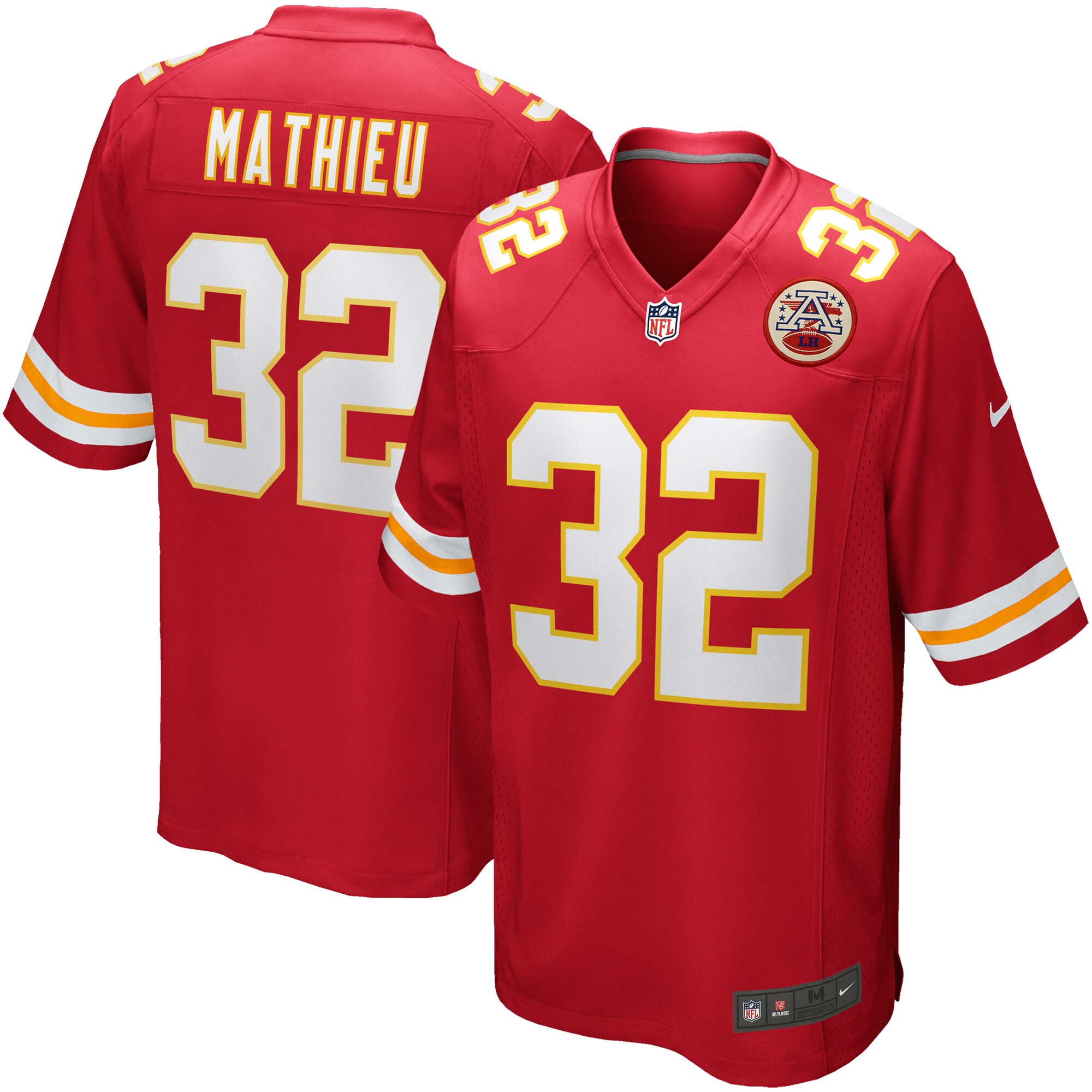 Tyrann Mathieu Kansas City Chiefs Game Player Jersey - Red