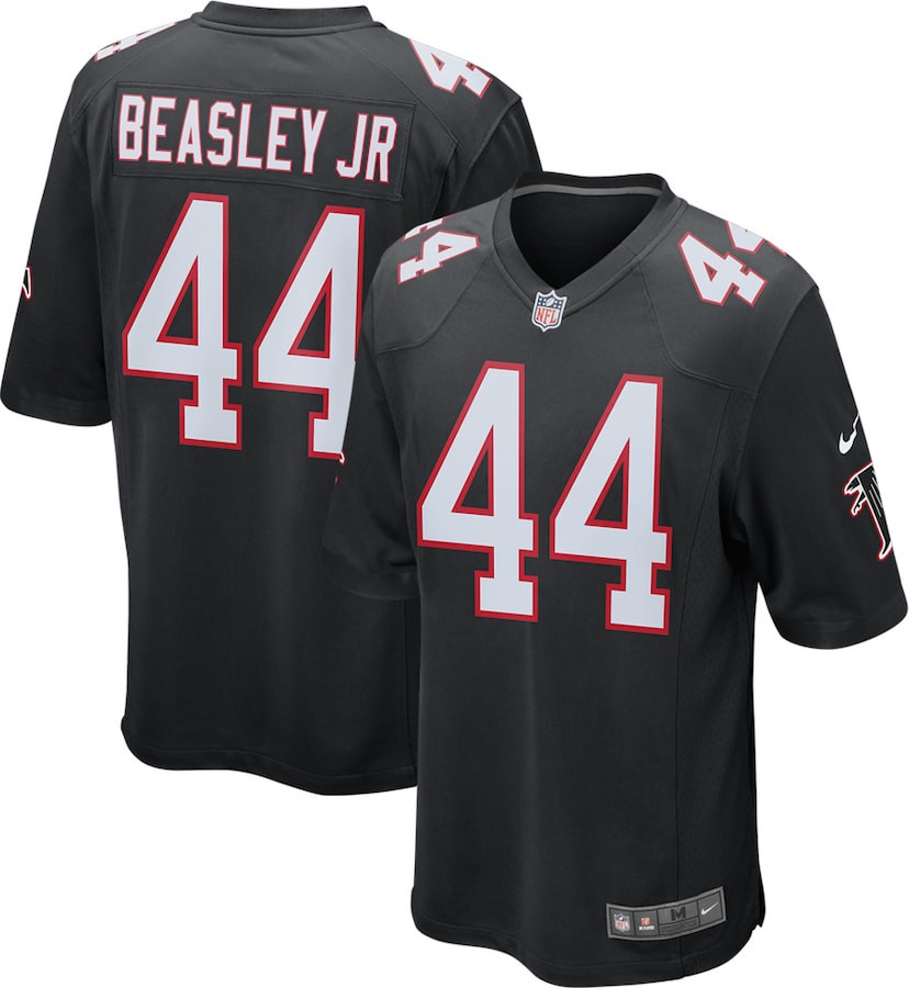 Vic Beasley 44 Atlanta Falcons YOUTH Game Jersey - Black