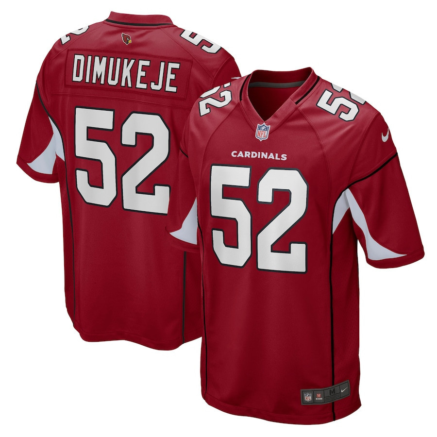 Victor Dimukeje 52 Arizona Cardinals Men GameJersey - Cardinal