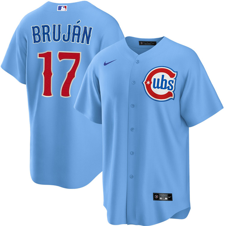 Vidal Bruján Chicago Cubs Blues Alternate Jersey