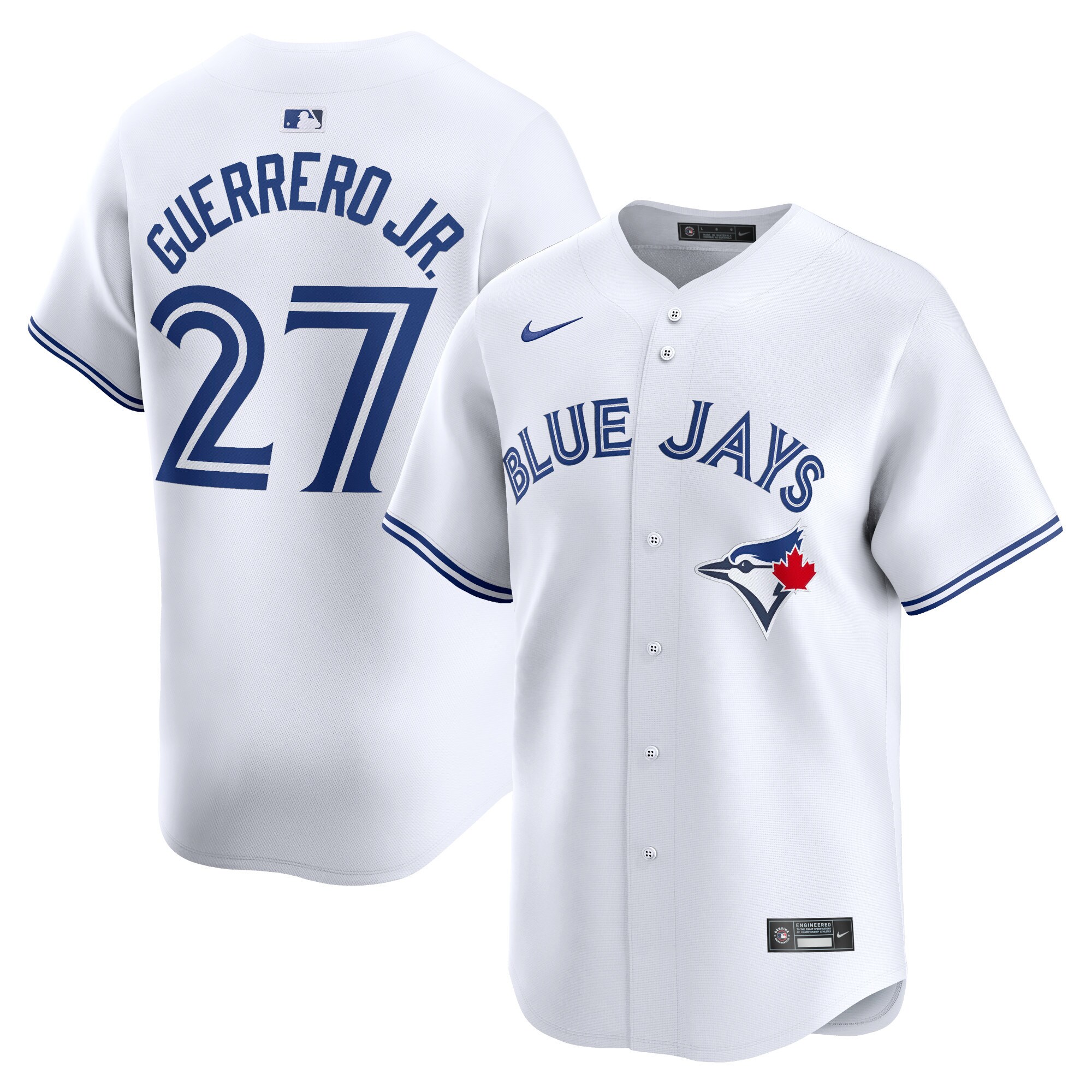 Vladimir Guerrero Jr. Toronto Blue Jays Youth Home Limited Player Jersey - White