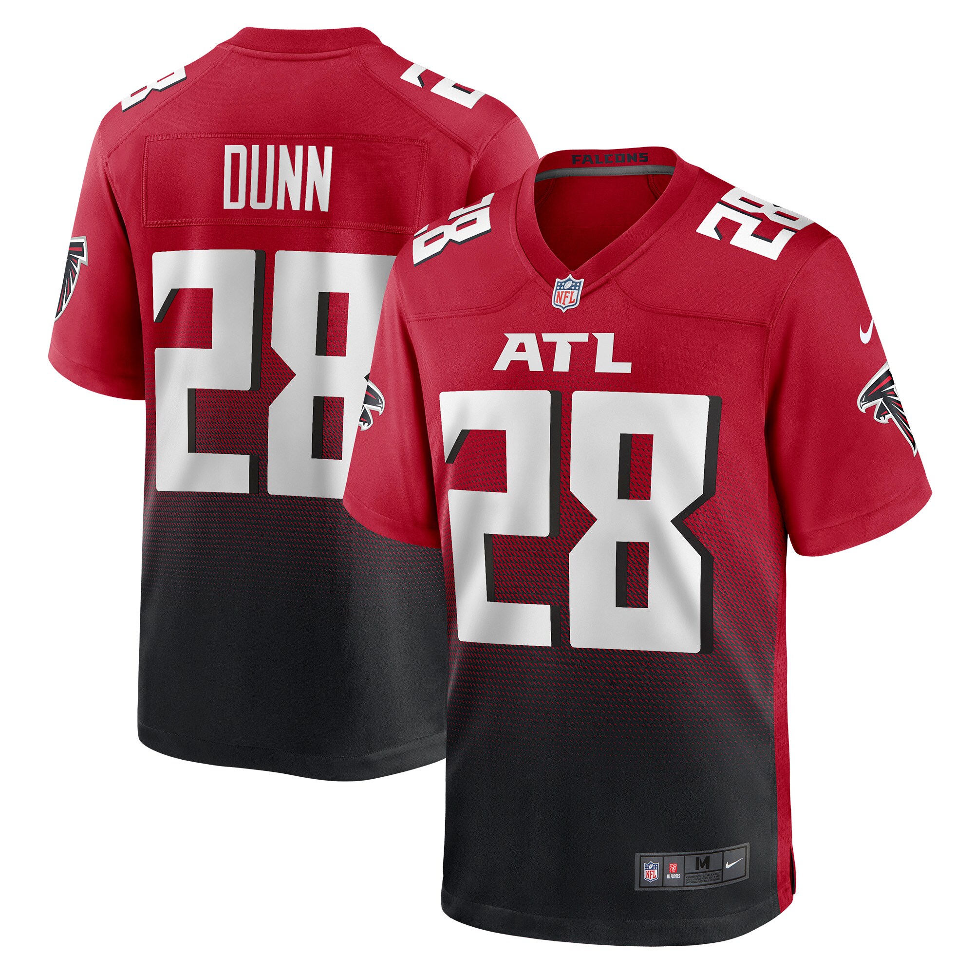 Warrick Dunn Atlanta Falcons Retired Player Alternate Game Jersey - Red