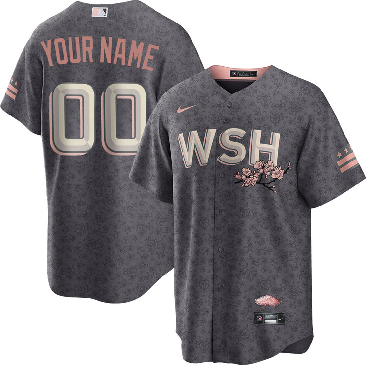 Washington Nationals Personalized City Connect Jersey