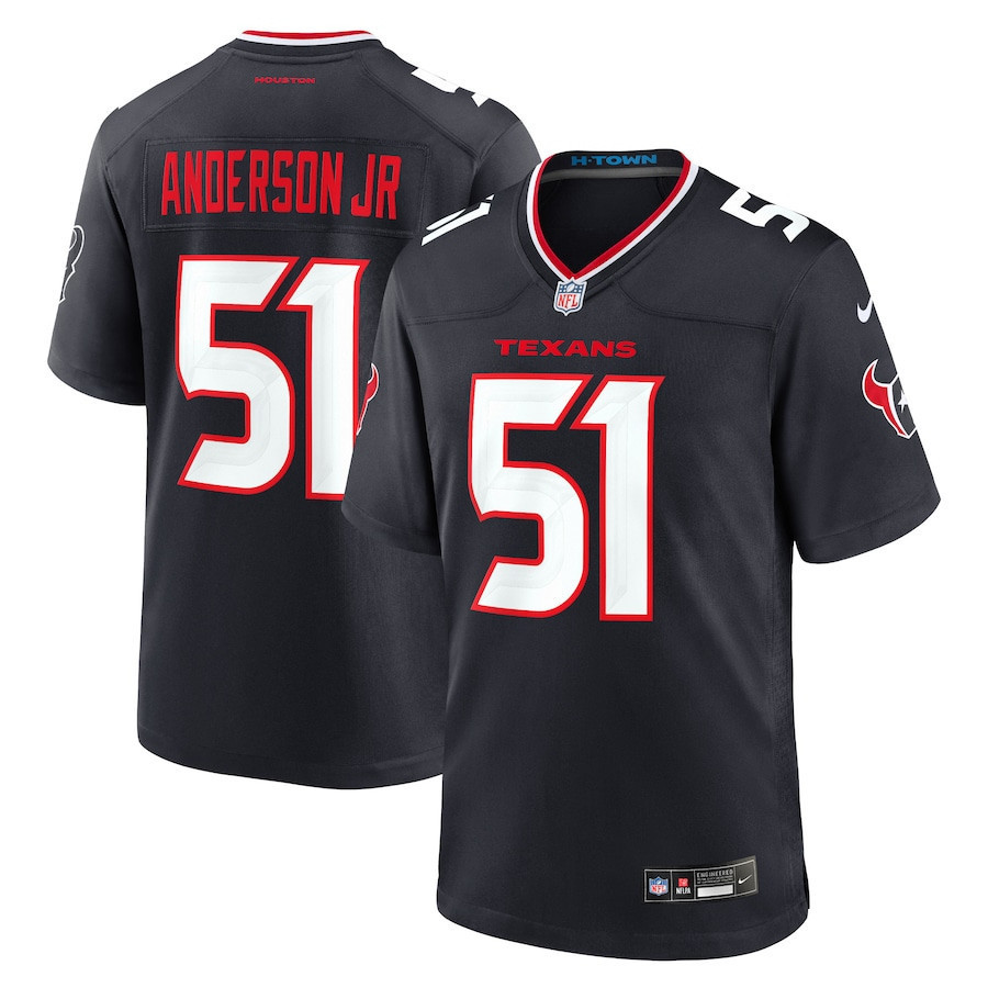 Will Anderson Jr. 51 Houston Texans Game Jersey - Men, Navy