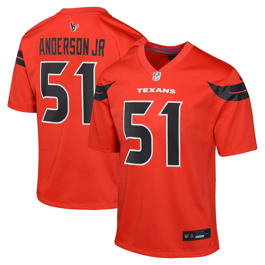 Will Anderson Jr. 51 Houston Texans Youth Alternate Game Jersey - Red