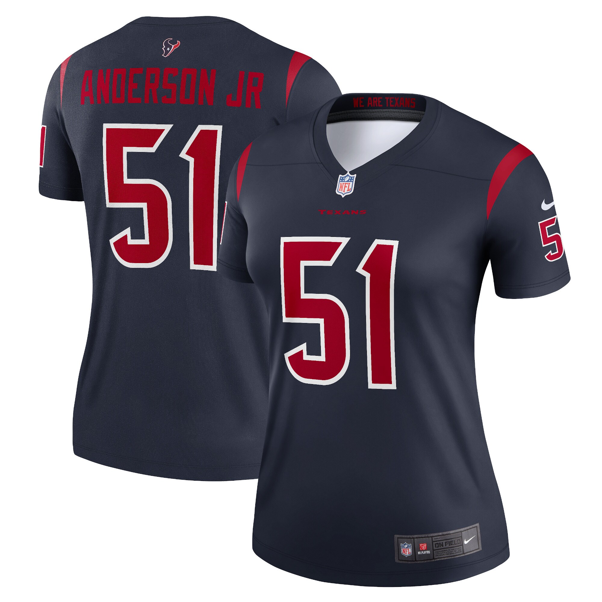 Will Anderson Jr. Houston Texans Women's Legend Jersey - Navy