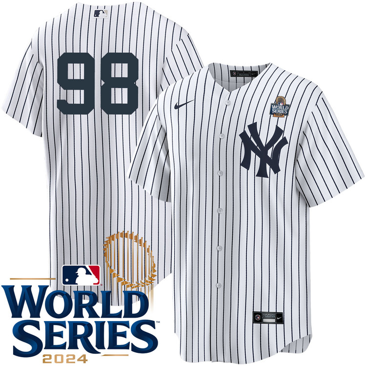 Will Warren New York Yankees Home Player World Series Jersey