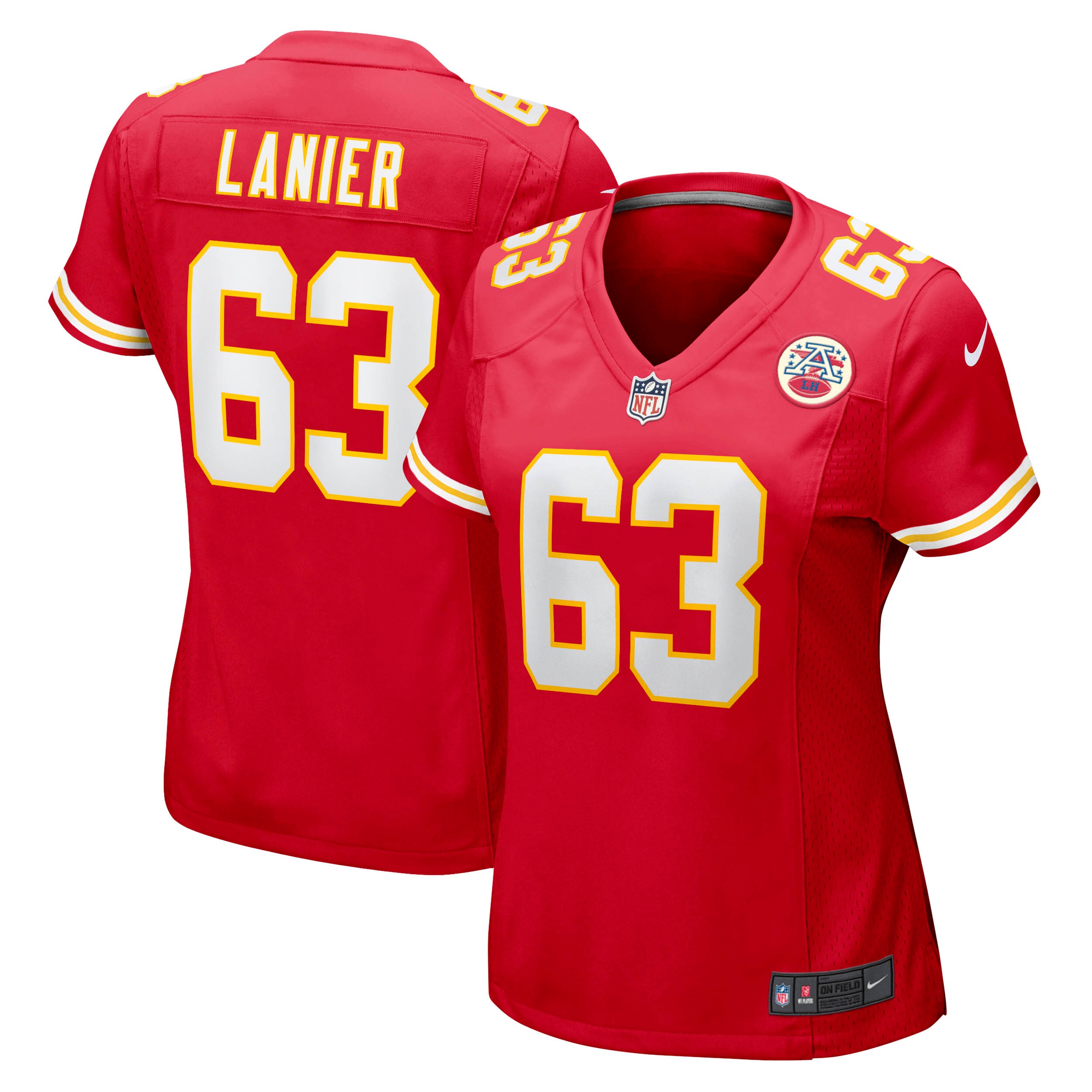 Willie Lanier Kansas City Chiefs Women's Retired Player Jersey - Red