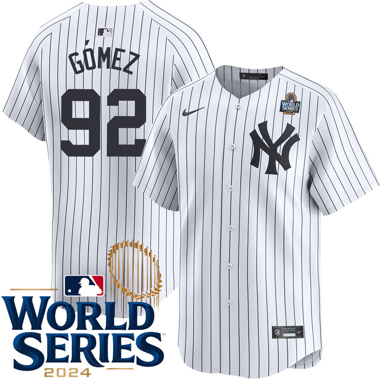 Yoendrys Gomez New York Yankees Youth Home Limited World Series Jersey