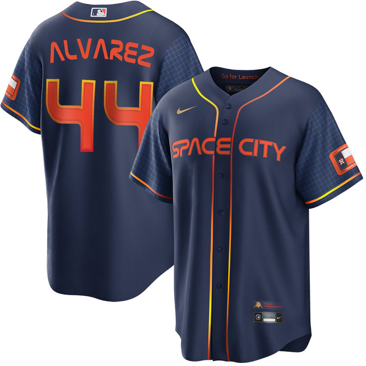 Yordan Alvarez Houston Astros City Connect Jersey