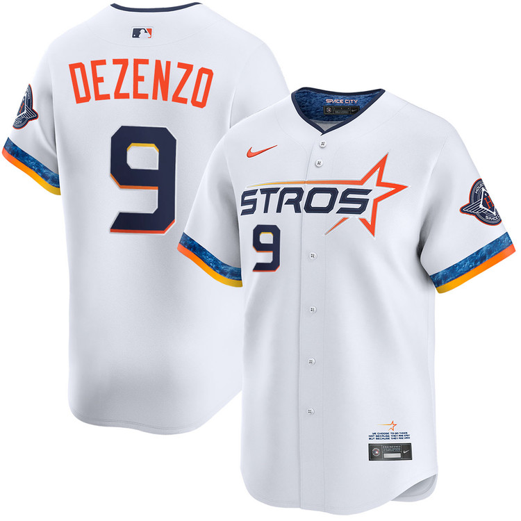 Zach Dezenzo Houston Astros City Connect 2.0 Limited Jersey