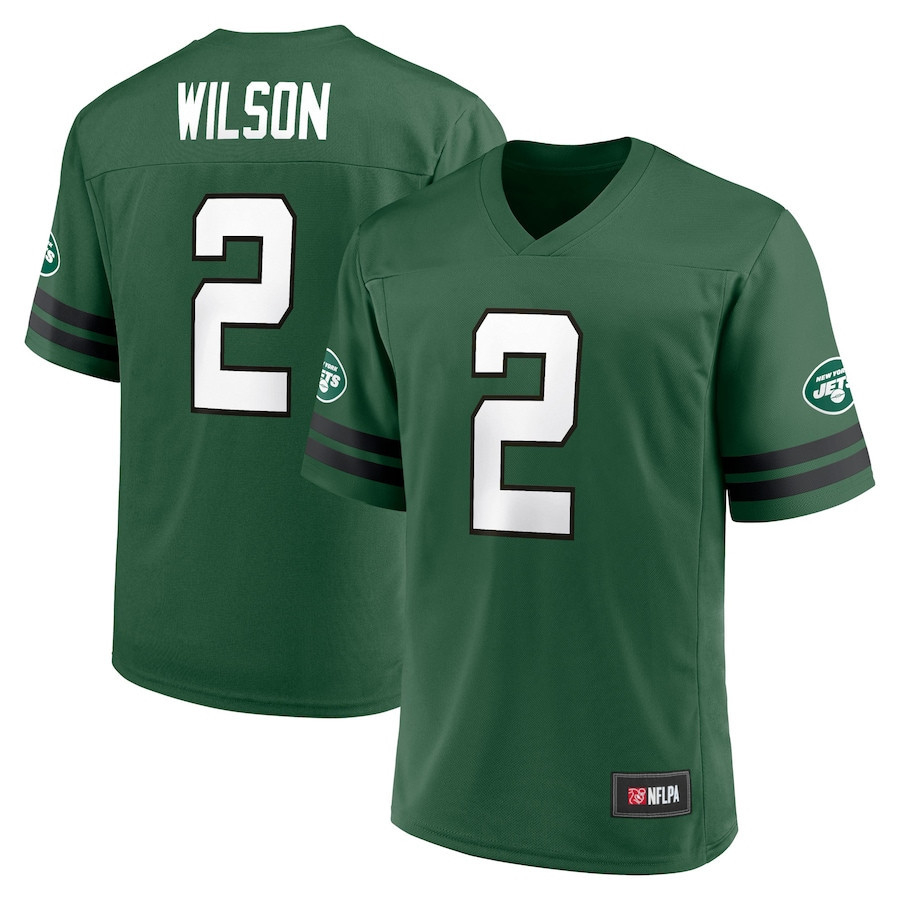 Zach Wilson 2 New York Jets Men Jersey - Green