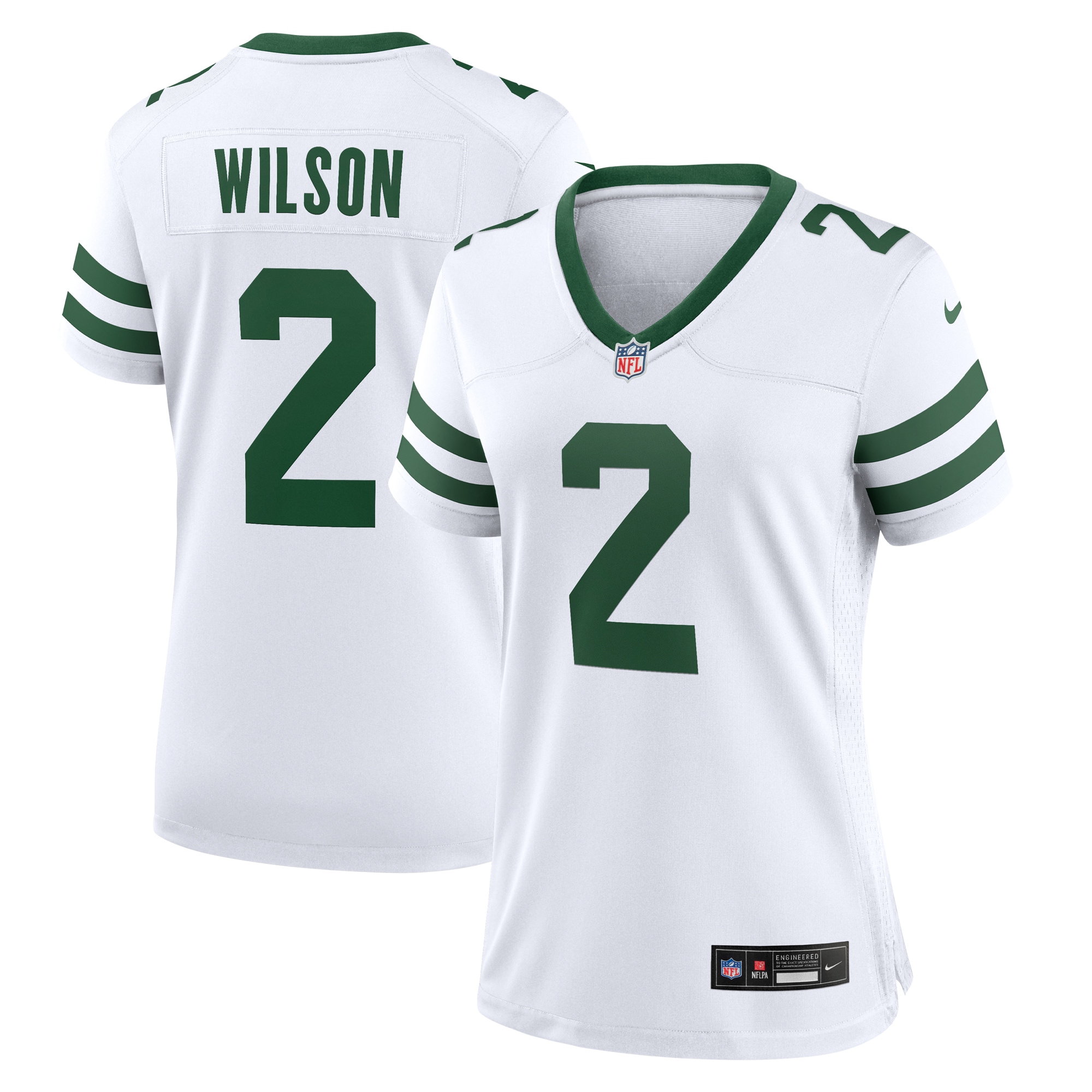 Zach Wilson New York Jets Women's Game Jersey - Legacy White